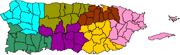Distritos Senatoriales - 1952