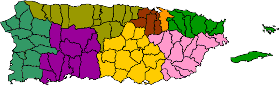 Distritos Senatoriales - 1983