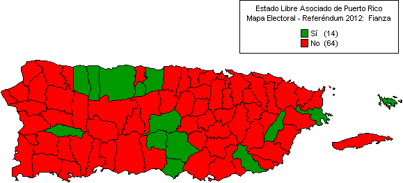 Mapa: Referéndum 2012 - La Fianza